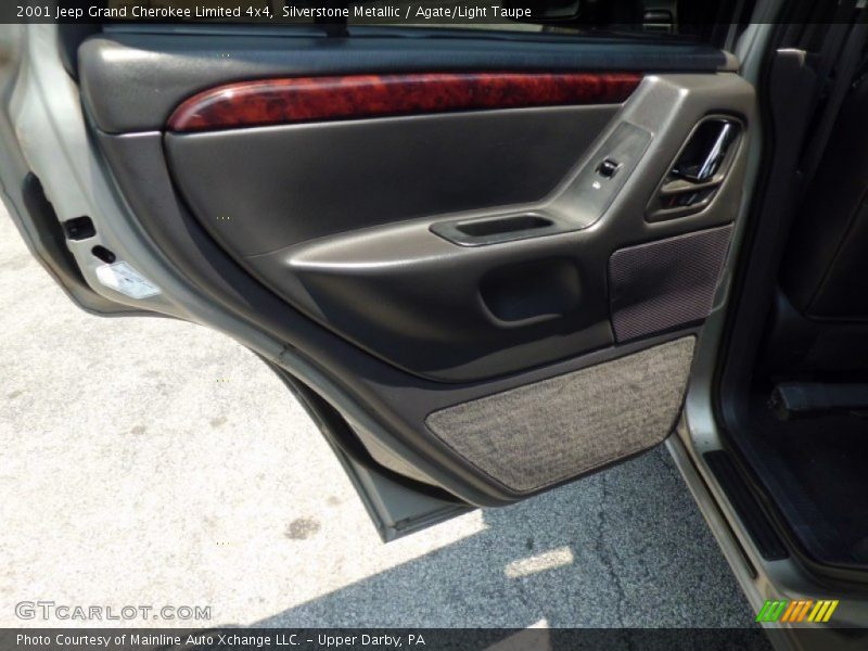 Silverstone Metallic / Agate/Light Taupe 2001 Jeep Grand Cherokee Limited 4x4