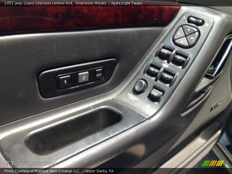 Silverstone Metallic / Agate/Light Taupe 2001 Jeep Grand Cherokee Limited 4x4