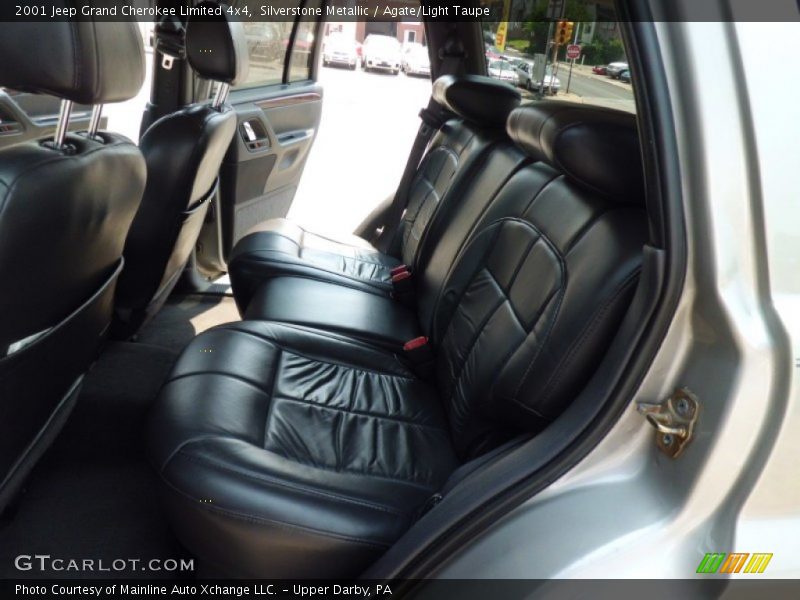Silverstone Metallic / Agate/Light Taupe 2001 Jeep Grand Cherokee Limited 4x4