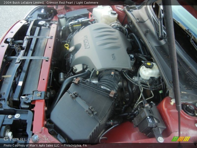 Crimson Red Pearl / Light Cashmere 2004 Buick LeSabre Limited