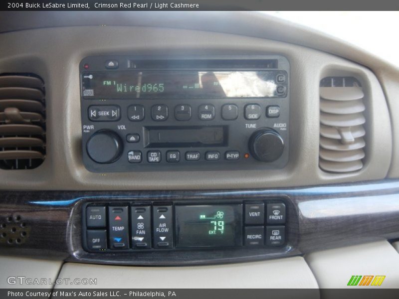 Crimson Red Pearl / Light Cashmere 2004 Buick LeSabre Limited