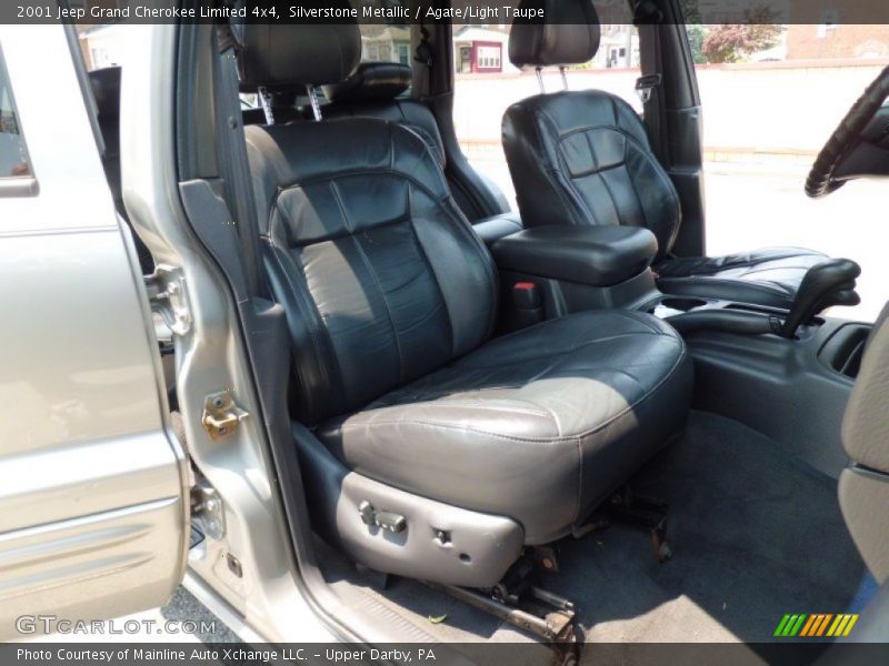 Silverstone Metallic / Agate/Light Taupe 2001 Jeep Grand Cherokee Limited 4x4