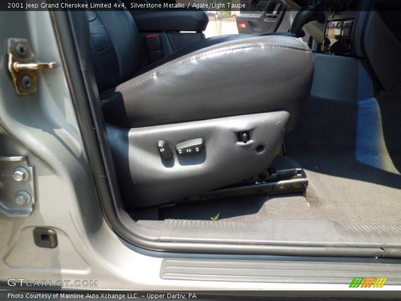 Silverstone Metallic / Agate/Light Taupe 2001 Jeep Grand Cherokee Limited 4x4