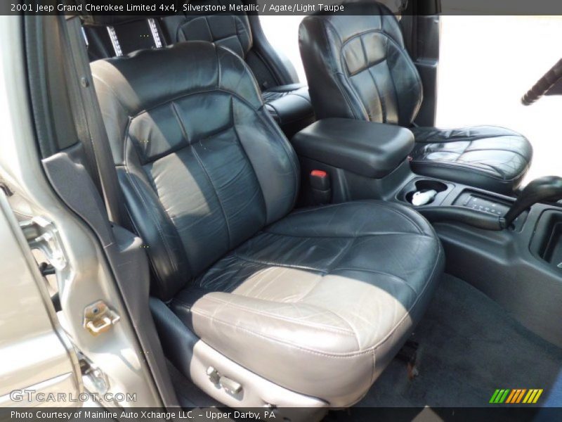 Silverstone Metallic / Agate/Light Taupe 2001 Jeep Grand Cherokee Limited 4x4