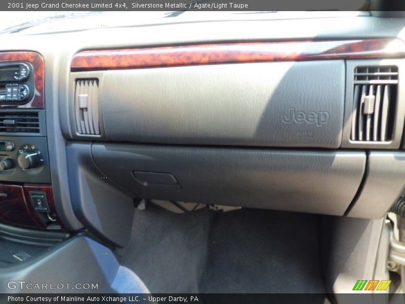Silverstone Metallic / Agate/Light Taupe 2001 Jeep Grand Cherokee Limited 4x4