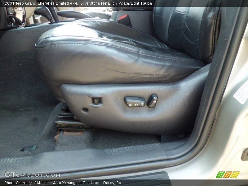 Silverstone Metallic / Agate/Light Taupe 2001 Jeep Grand Cherokee Limited 4x4
