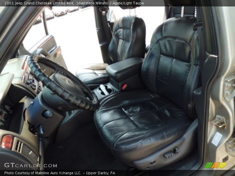 Silverstone Metallic / Agate/Light Taupe 2001 Jeep Grand Cherokee Limited 4x4