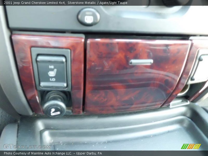 Silverstone Metallic / Agate/Light Taupe 2001 Jeep Grand Cherokee Limited 4x4