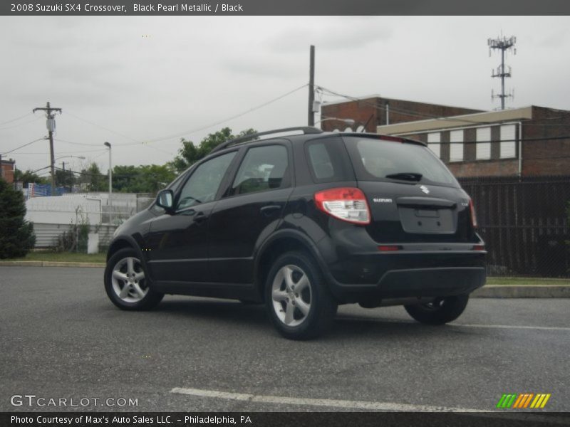 Black Pearl Metallic / Black 2008 Suzuki SX4 Crossover