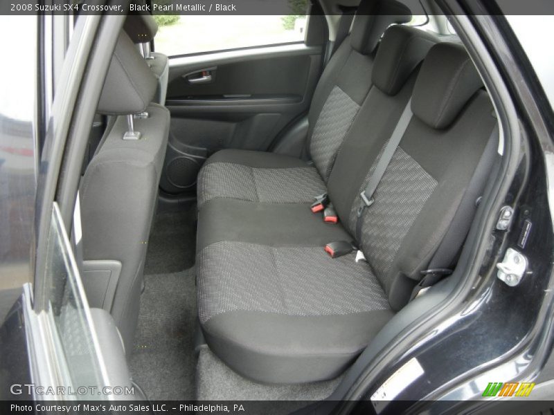 Black Pearl Metallic / Black 2008 Suzuki SX4 Crossover