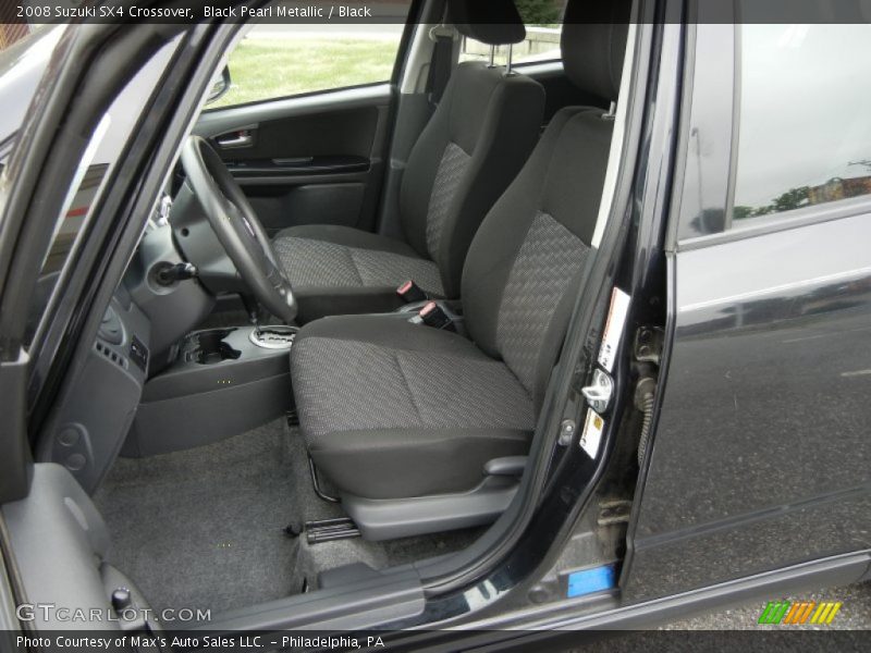 Black Pearl Metallic / Black 2008 Suzuki SX4 Crossover