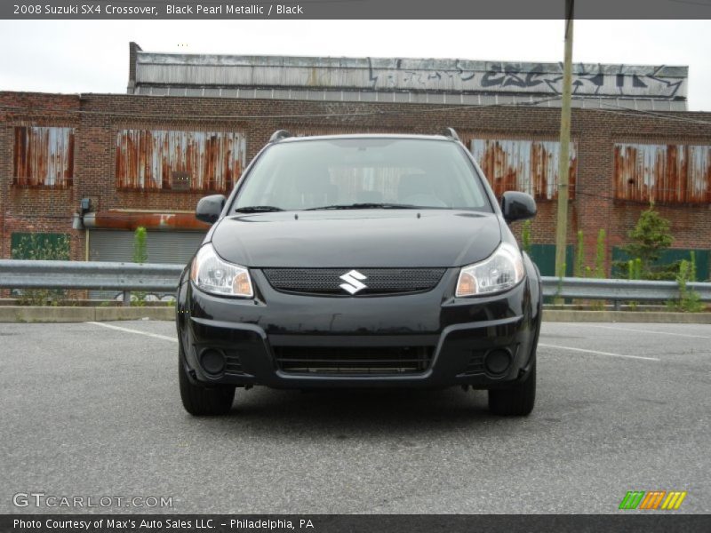 Black Pearl Metallic / Black 2008 Suzuki SX4 Crossover