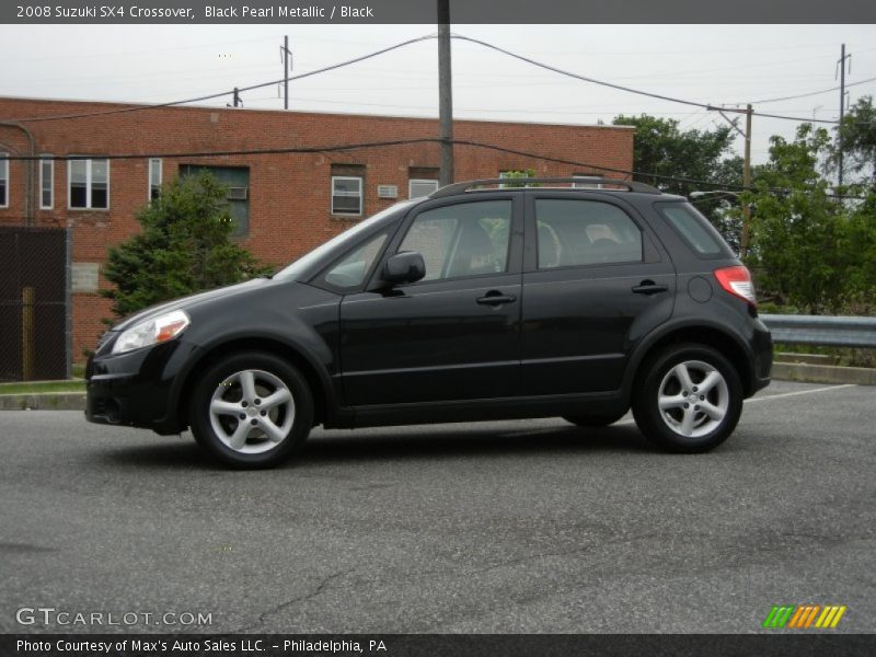 Black Pearl Metallic / Black 2008 Suzuki SX4 Crossover
