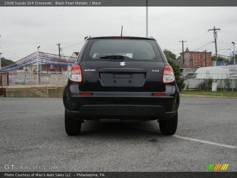 Black Pearl Metallic / Black 2008 Suzuki SX4 Crossover