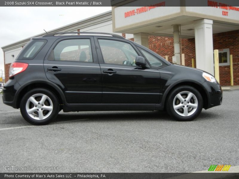 Black Pearl Metallic / Black 2008 Suzuki SX4 Crossover