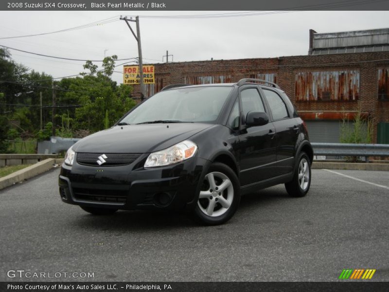 Black Pearl Metallic / Black 2008 Suzuki SX4 Crossover
