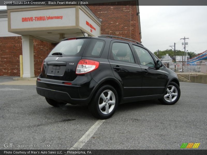 Black Pearl Metallic / Black 2008 Suzuki SX4 Crossover