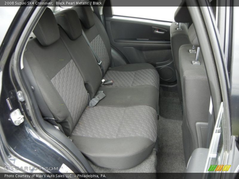 Black Pearl Metallic / Black 2008 Suzuki SX4 Crossover
