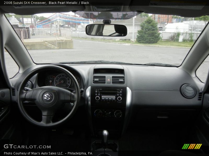Black Pearl Metallic / Black 2008 Suzuki SX4 Crossover