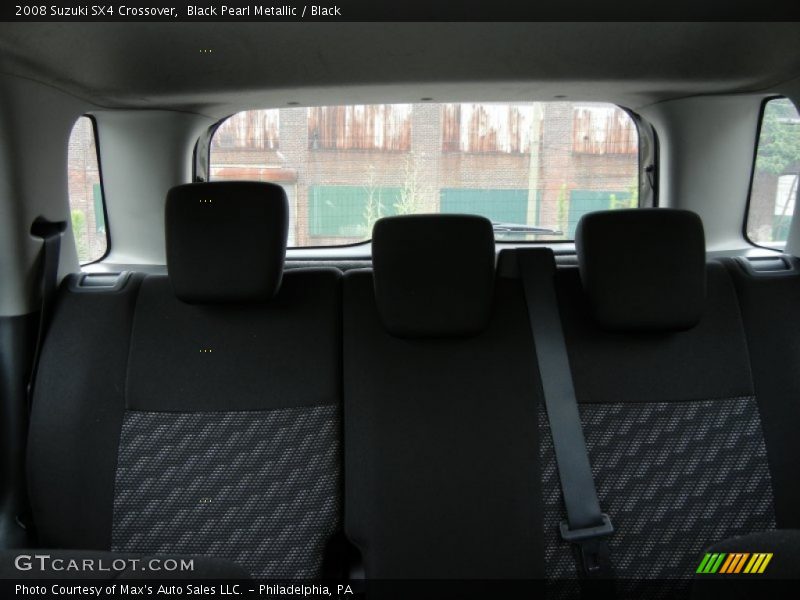 Black Pearl Metallic / Black 2008 Suzuki SX4 Crossover