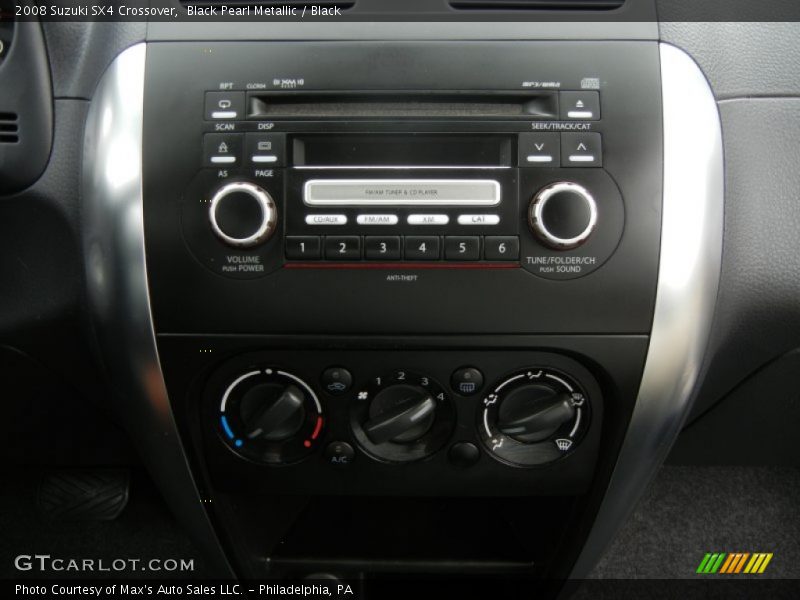 Black Pearl Metallic / Black 2008 Suzuki SX4 Crossover