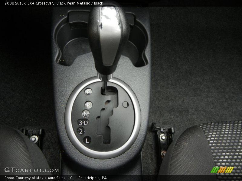 Black Pearl Metallic / Black 2008 Suzuki SX4 Crossover