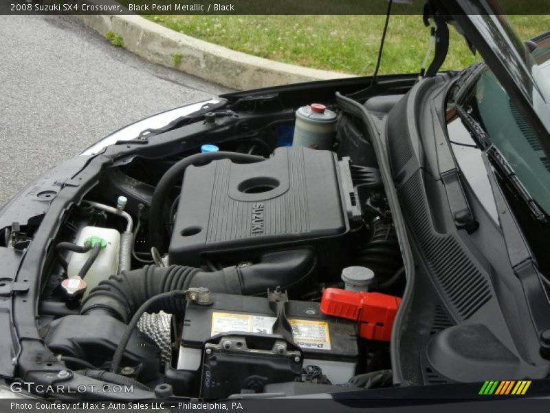 Black Pearl Metallic / Black 2008 Suzuki SX4 Crossover