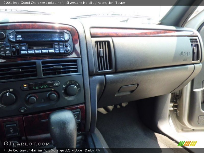 Silverstone Metallic / Agate/Light Taupe 2001 Jeep Grand Cherokee Limited 4x4