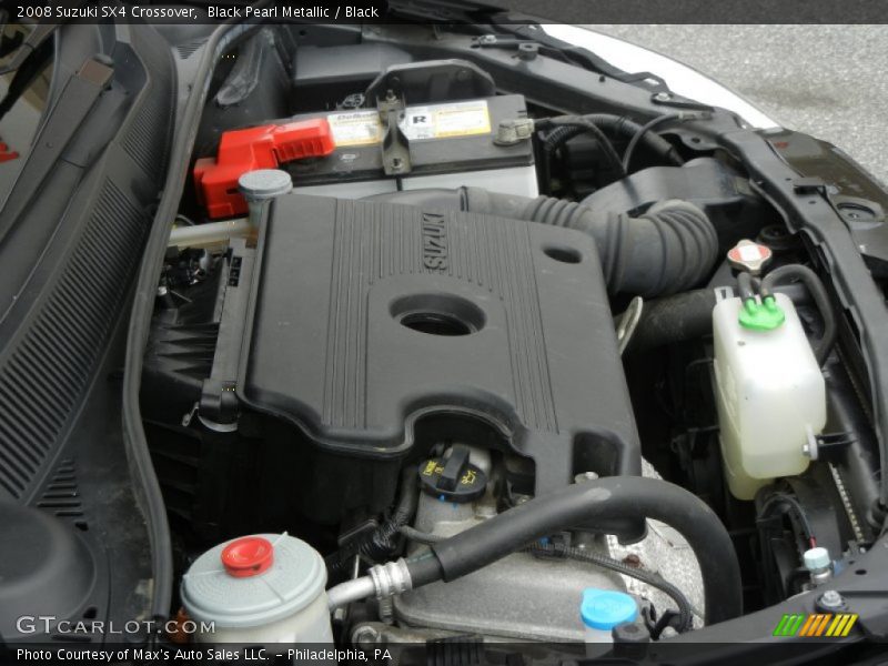 Black Pearl Metallic / Black 2008 Suzuki SX4 Crossover