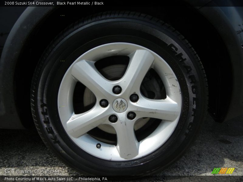 Black Pearl Metallic / Black 2008 Suzuki SX4 Crossover