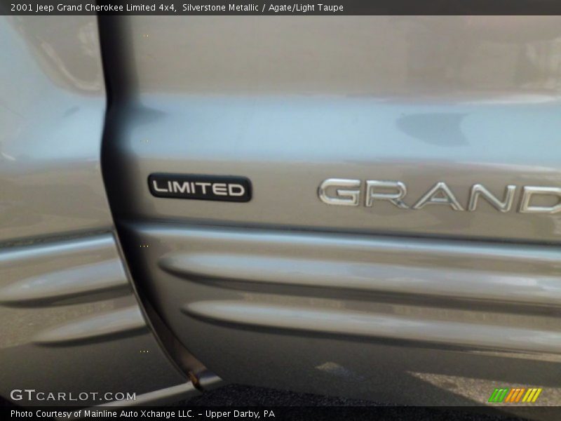 Silverstone Metallic / Agate/Light Taupe 2001 Jeep Grand Cherokee Limited 4x4