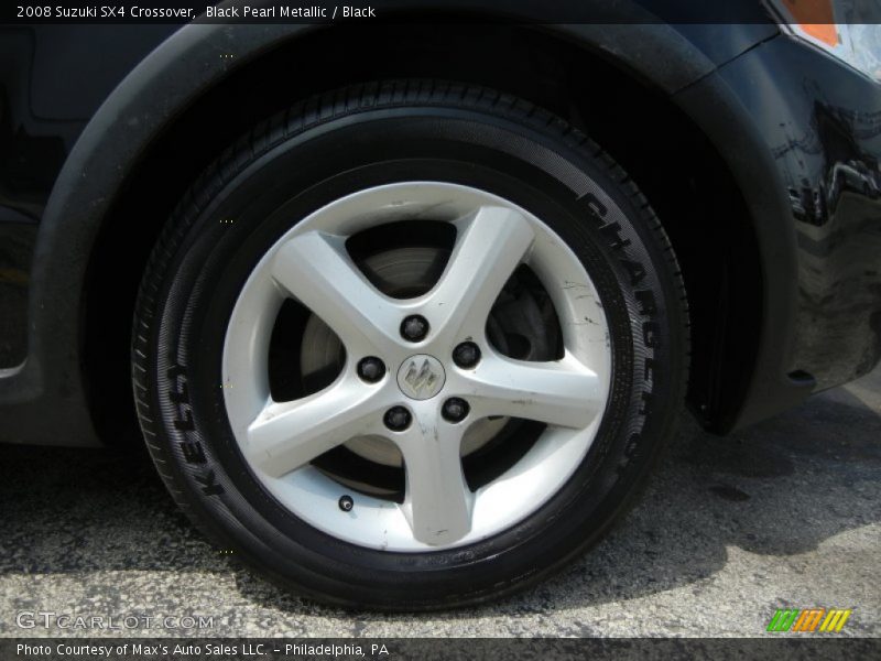 Black Pearl Metallic / Black 2008 Suzuki SX4 Crossover