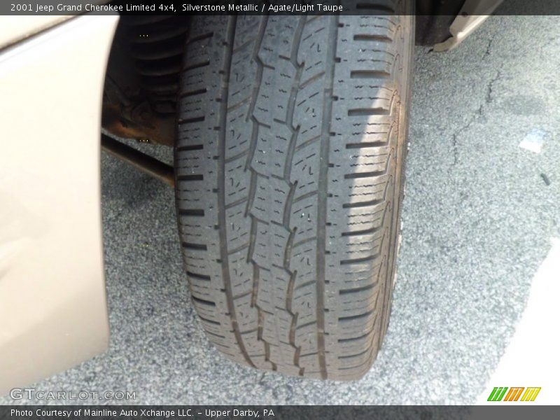 Silverstone Metallic / Agate/Light Taupe 2001 Jeep Grand Cherokee Limited 4x4