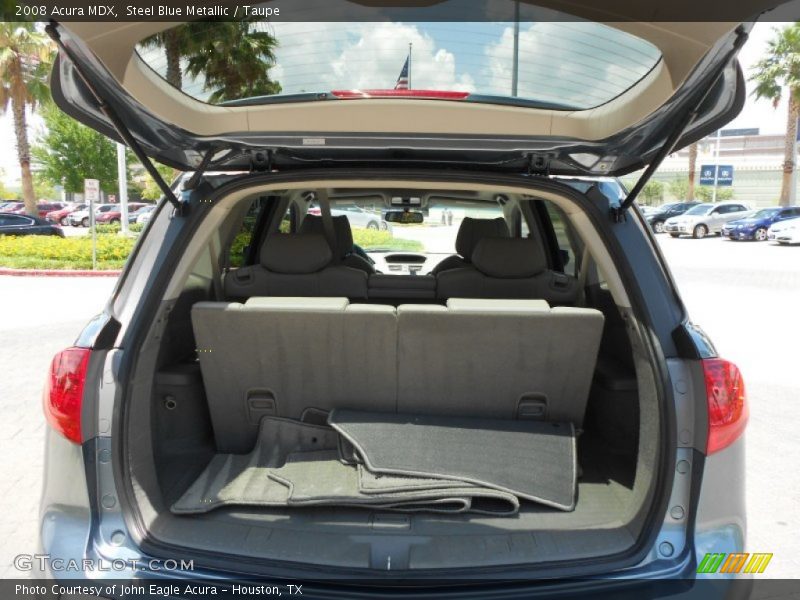 Steel Blue Metallic / Taupe 2008 Acura MDX