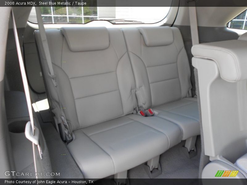 Steel Blue Metallic / Taupe 2008 Acura MDX