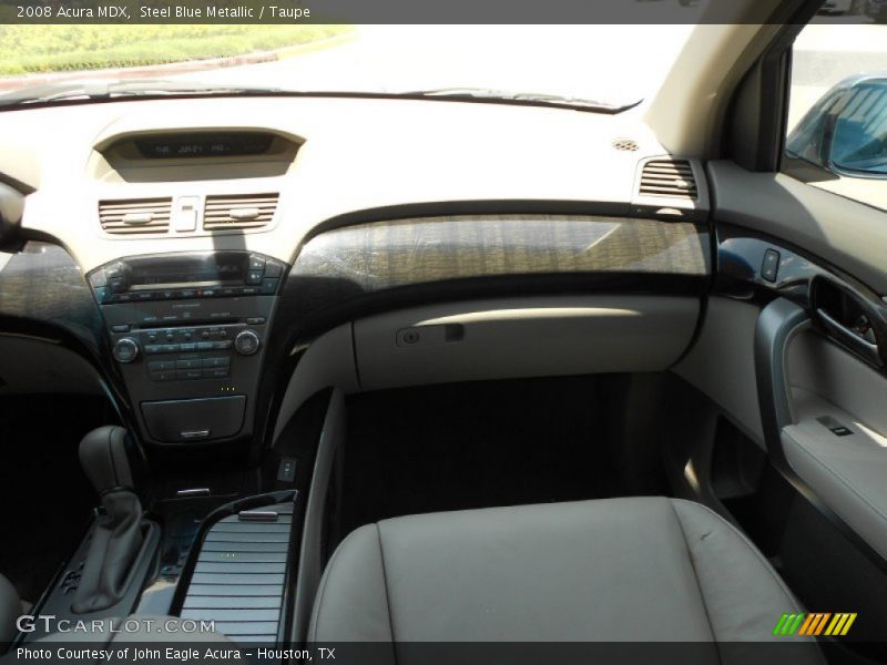 Steel Blue Metallic / Taupe 2008 Acura MDX