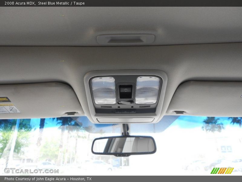 Steel Blue Metallic / Taupe 2008 Acura MDX