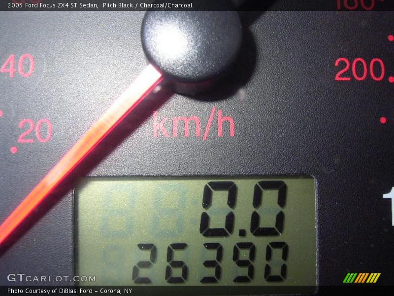 Pitch Black / Charcoal/Charcoal 2005 Ford Focus ZX4 ST Sedan