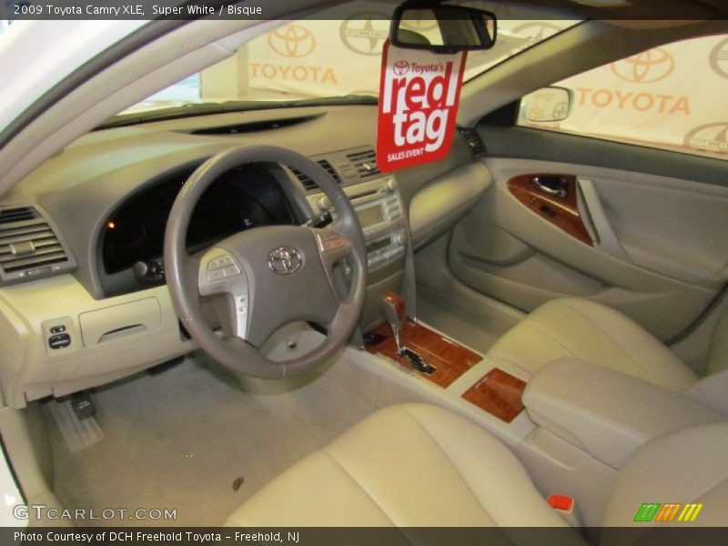 Super White / Bisque 2009 Toyota Camry XLE