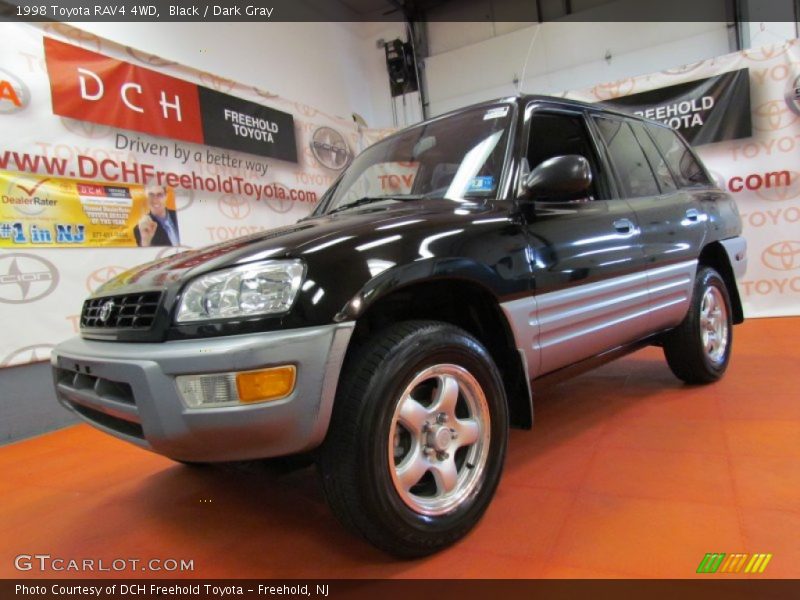 Black / Dark Gray 1998 Toyota RAV4 4WD