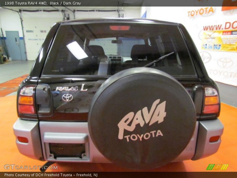 Black / Dark Gray 1998 Toyota RAV4 4WD
