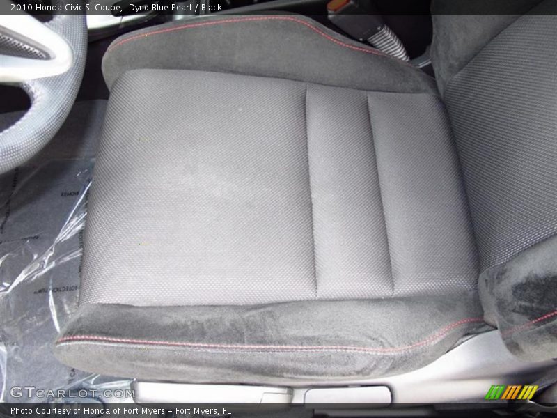 Dyno Blue Pearl / Black 2010 Honda Civic Si Coupe