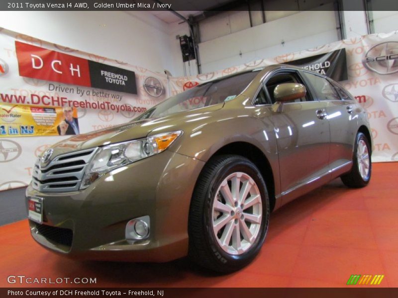 Golden Umber Mica / Ivory 2011 Toyota Venza I4 AWD