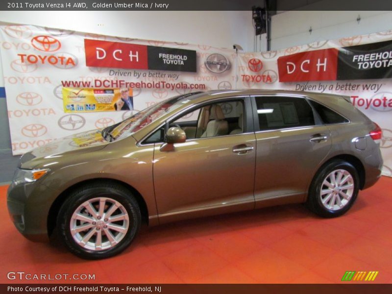 Golden Umber Mica / Ivory 2011 Toyota Venza I4 AWD