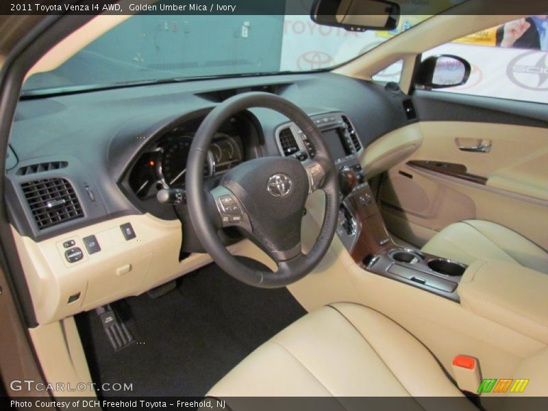 Golden Umber Mica / Ivory 2011 Toyota Venza I4 AWD