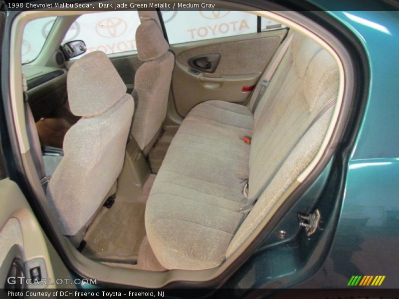 Dark Jade Green Metallic / Medum Gray 1998 Chevrolet Malibu Sedan