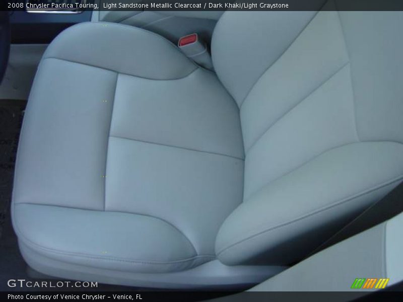 Light Sandstone Metallic Clearcoat / Dark Khaki/Light Graystone 2008 Chrysler Pacifica Touring