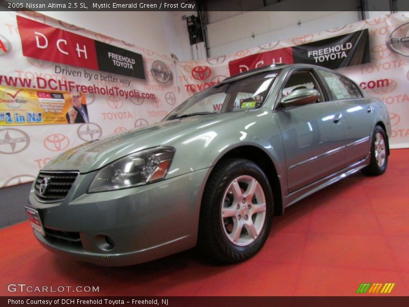 Mystic Emerald Green / Frost Gray 2005 Nissan Altima 2.5 SL
