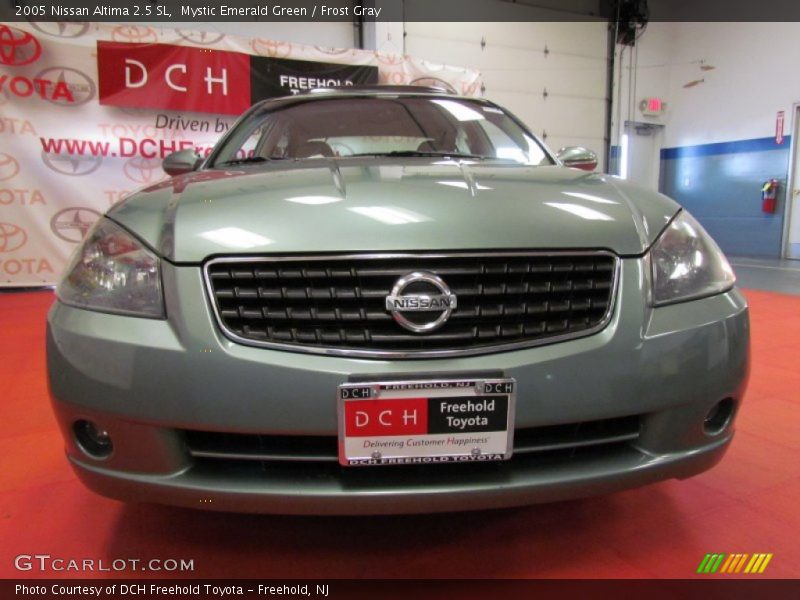 Mystic Emerald Green / Frost Gray 2005 Nissan Altima 2.5 SL