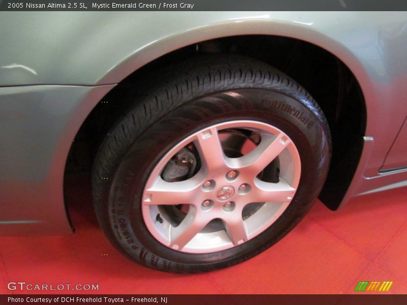 Mystic Emerald Green / Frost Gray 2005 Nissan Altima 2.5 SL